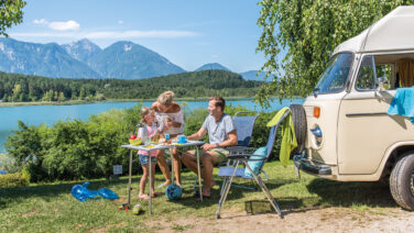 Camping ist in Kärnten auf dem Vormarsch.