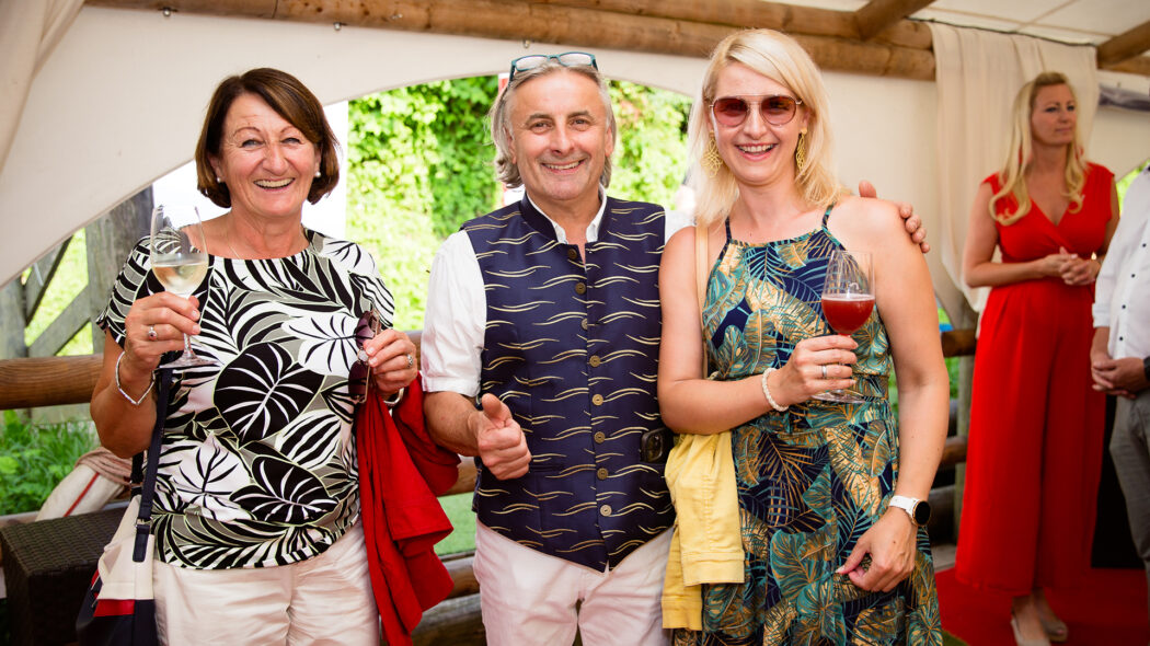 WiB-Sommergespräche-Lavamünd-Anna Steinkellner, Robert Paulitsch und Ulrike Auernig