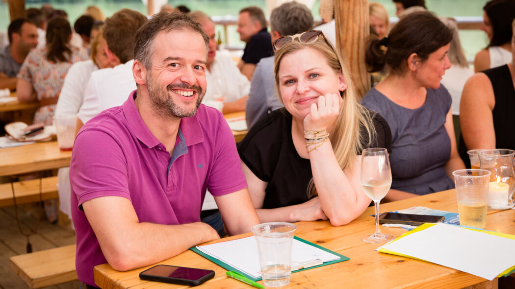 WiB-Sommergespräche-Lavamünd-Peter Storfer und Jenny Stojec