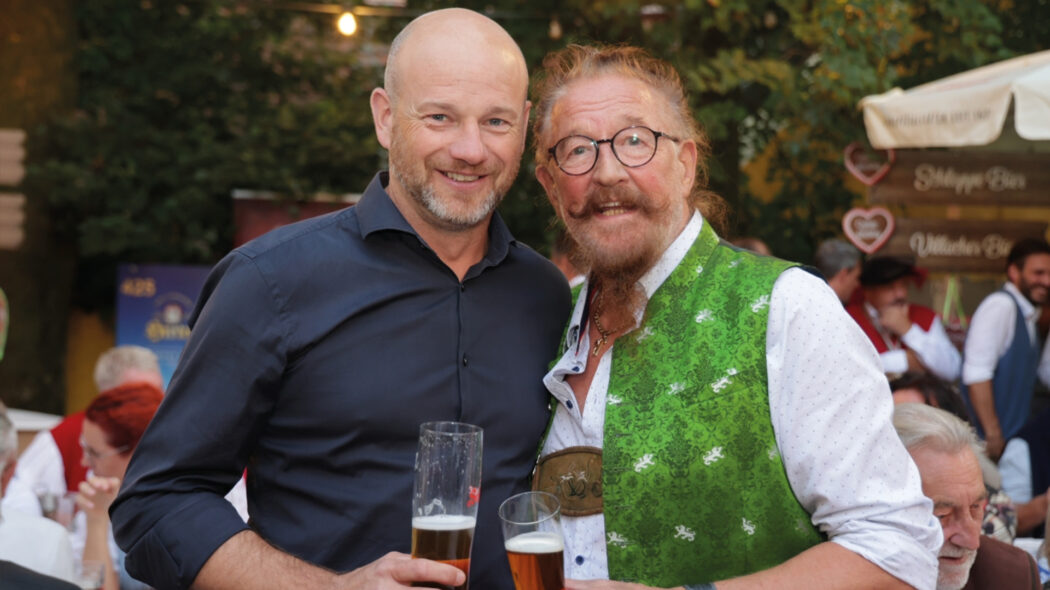 Ein gelungener Abend für Werner Kresse und Ernst Jammer