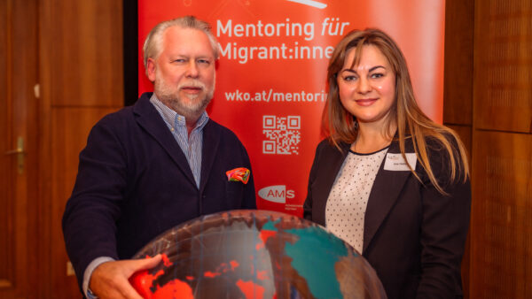 Mentoring für Migranten_Christian Cabalier mit Zoia Cheban