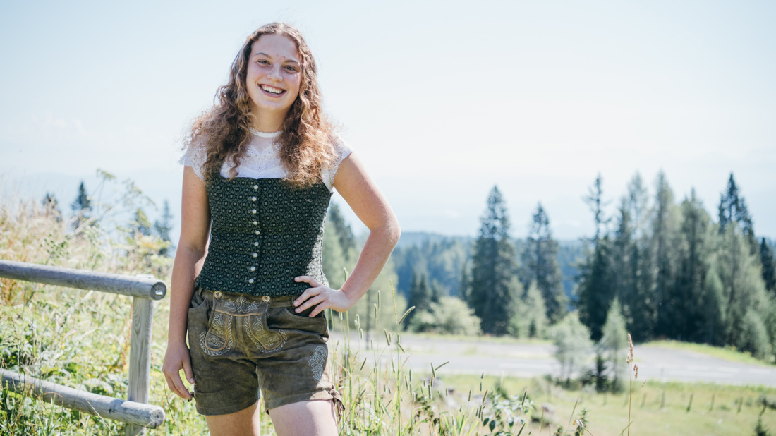 Mit 19 Jahren wurde die Villacherin Anna Holzer Chefin der Aichingerhütte am Dobratsch und erfüllte sich damit einen Traum.